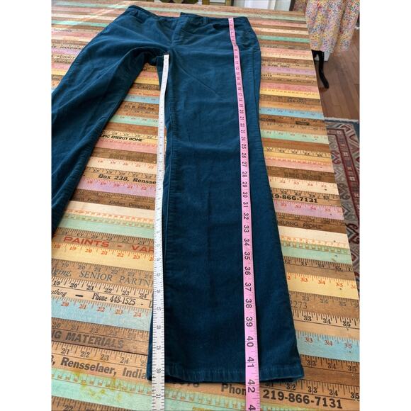 Lot of 2 Talbots Womens 12 Straight Corduroy Pant Classic Heritage Pocket Cords - Picture 12 of 13